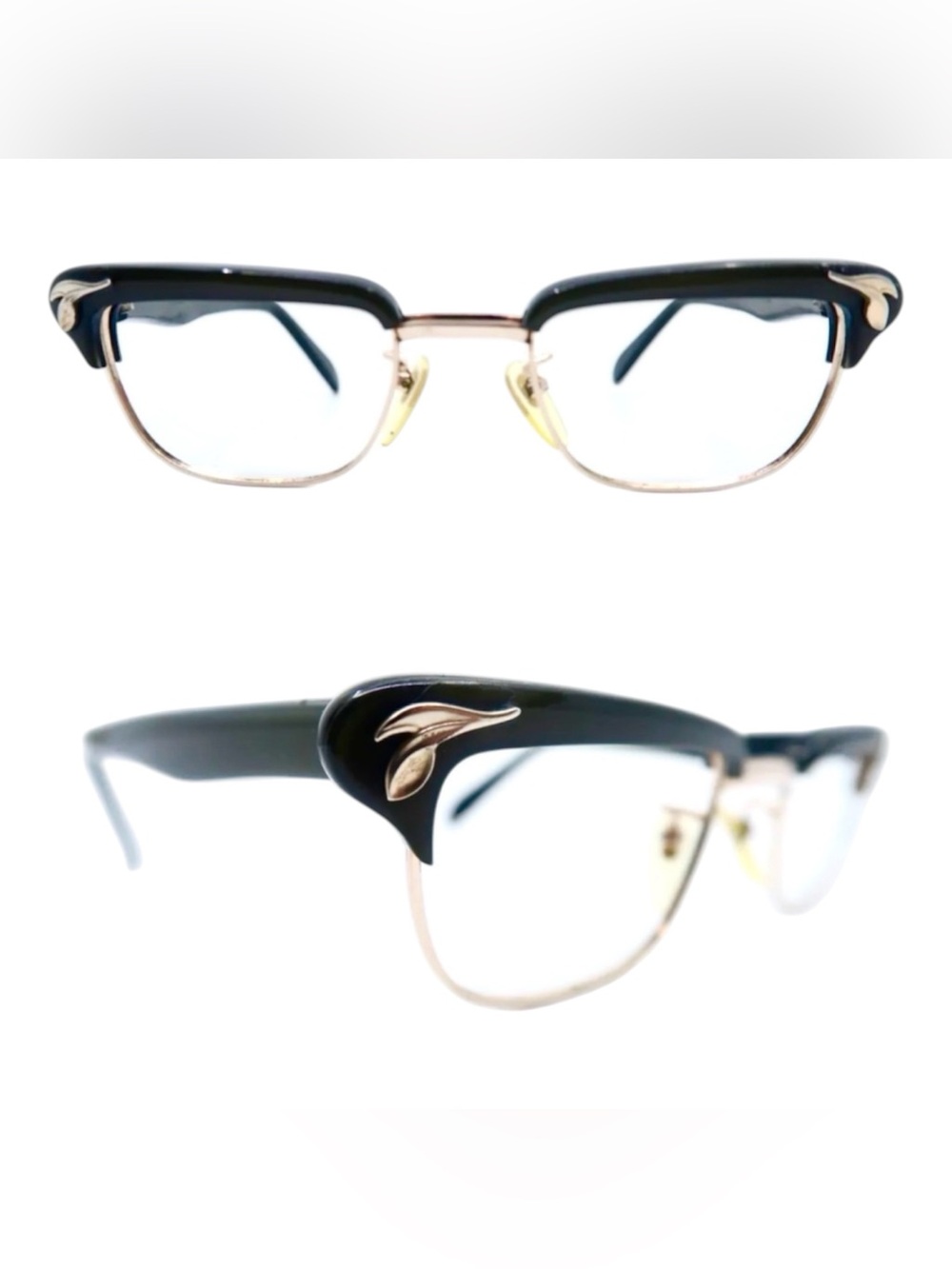 1950’s Vintage Gold Filled Eyeglasses/Frames by Viennaline,  Made in‎ Austria